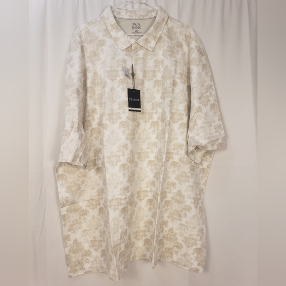 190- JoS A Bank Traditional Fit 4XLT Made In India 100% Cotton NWT - Picture 1 of 10